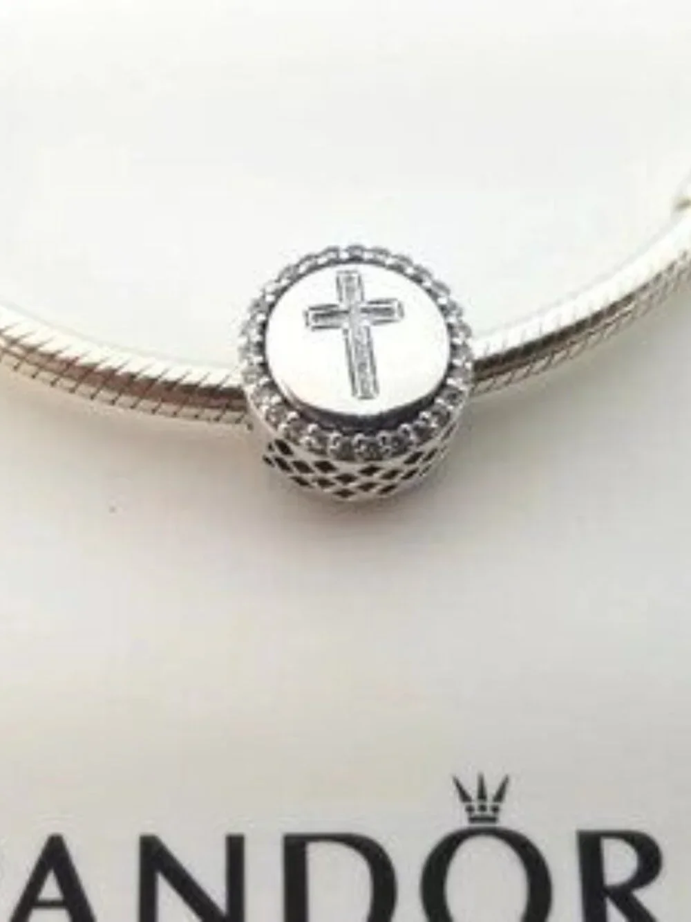 Pandora Faith cross charm